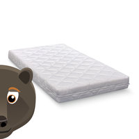 ABZ Zzzoo babymatras Bruine beer 60x120 polyether