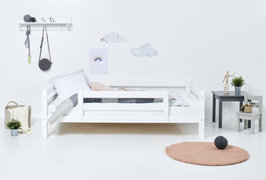 Hoppekids Premium sofabed 120x200 + 1/2 uitval wit