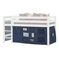 Hoppekids Creator orion blue bedtent 90x200 halfhoogslaper