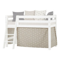 Hoppekids Pets silver cloud bedtent 70x160 halfhoogslaper 