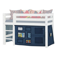 Hoppekids Creator orion blue bedtent 70x160 halfhoogslaper 