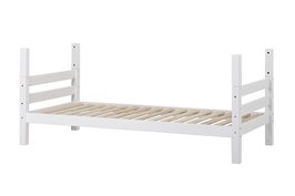 Hoppekids Premium stapelbed module hoog 90x200 grenen wit