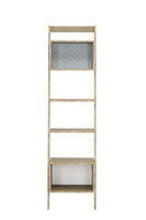 Larvik boekenrek licht eiken look