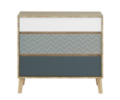 Larvik commode licht eiken look