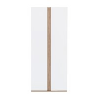 Nestor 2 deurs kast 235 hoog wit eiken