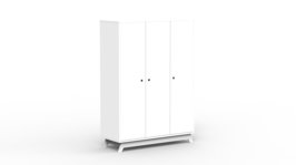 Mathy by Bols Madavin 3 deurs kast wit