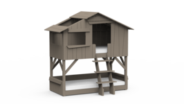 Mathy by Bols boomhut stapelbed linnen