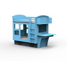 Mathy by Bols Wagon stapelbed Azur blauw