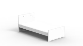 Mathy by Bols Madaket design bed 90x200 mdf wit