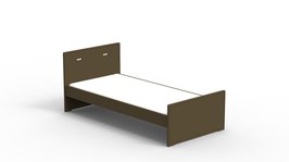 Mathy by Bols Madaket design bed 90x200 mdf artisjok