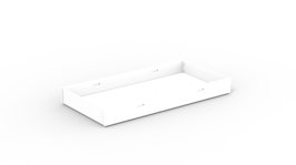 Mathy by Bols Madaket bedlade 90x190 mdf wit