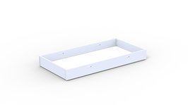 Mathy by Bols Madaket bedlade 90x190 mdf poeder blauw