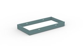Mathy by Bols Madaket bedlade 90x190 mdf donker grijs