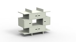 Mathy by Bols Madaket design commode mdf grijs
