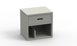 Mathy by Bols Madaket nachtkastje cement grijs