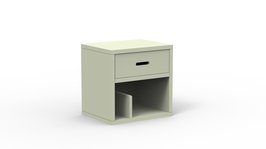 Mathy by Bols Madaket nachtkastje muis grijs