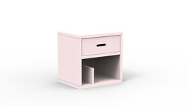 Mathy by Bols Madaket nachtkastje poeder roze