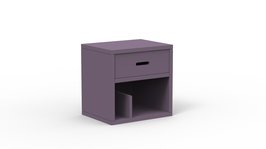 Mathy by Bols Madaket nachtkastje donker paars