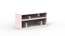 Mathy by Bols Madaket wandkast poeder roze