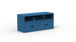 Mathy by Bols Madaket wandkast met lade Atlantisch blauw