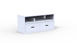 Mathy by Bols Madaket wandkast met lade poeder blauw