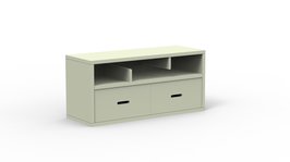 Mathy by Bols Madaket wandkast met lade muis grijs