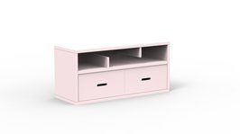 Mathy by Bols Madaket wandkast met lade poeder roze