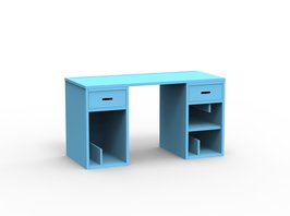Mathy by Bols Madaket bureau Azur blauw
