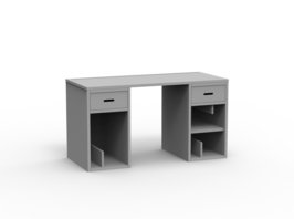Mathy by Bols Madaket bureau cement grijs