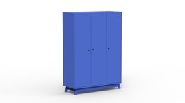 Mathy by Bols Madavin 3 deurs kast Marseille blauw