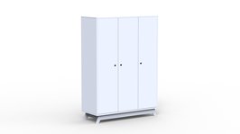 Mathy by Bols Madavin 3 deurs kast poeder blauw