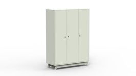 Mathy by Bols Madavin 3 deurs kast grijs