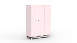 Mathy by Bols Madavin 3 deurs kast poeder roze