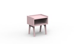 Mathy by Bols Madavin nachtkastje winter roze