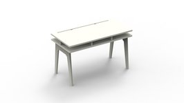 Mathy by Bols Madavin bureau pearl grijs