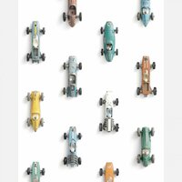 Studio Ditte Raceauto behang 