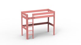 Mathy by Bols Dominique hoogslaper 90x200 grenen coraal