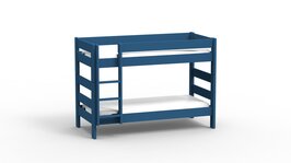 Mathy by Bols Dominique stapelbed 90x200 grenen Atlantisch blauw