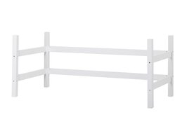 Hoppekids Premium middelhoog module 120x200 grenen wit