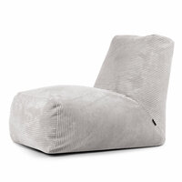 Pusku pusku Tube zitzak Waves ribstof wit - grijs