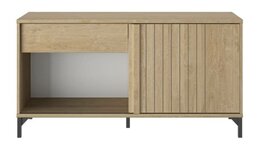 Gami Faro opbergkast 1 deur met lade eiken look