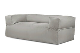 Slowdown MooG 2-zits zitzak outdoor Colorin wit grijs