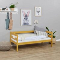 Hoppekids Eco comfort peuterbed 70x160 grenen Autumn yellow