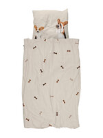 Snurk dekbedovertrek Beagle friends 1 persoons 140x200/220