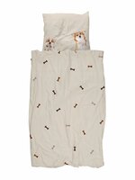Snurk dekbedovertrek Corgi Friends 1 persoons 140x200/220