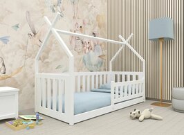 Ostuni bedhuisje massief grenen 90x200 wit