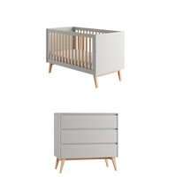 Swing 2-delige meegroeikamer grey