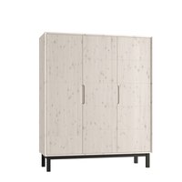 Country 3 deurs kast grenen white wash