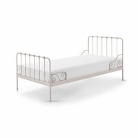 Alice metalen 1-persoons bed 90x200 roze