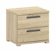 Sam nachtkastje 2 laden eiken look